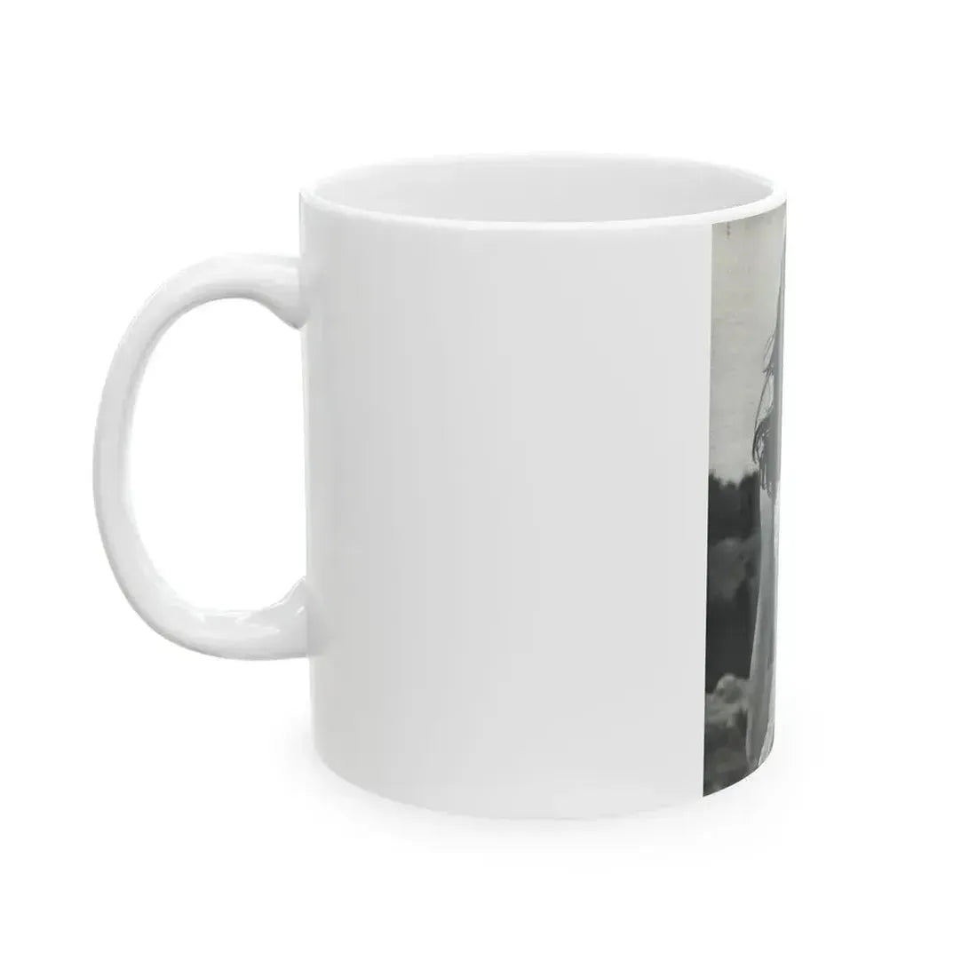 Gila Golan #169 - Tempo Italian Mag. 1967 - 1 Page 1 B&W Photo 1 (Vintage Female Icon) White Coffee Mug - Go Mug Yourself