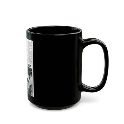 Gila Golan #183 (Vintage Female Icon) Black Coffee Mug - Go Mug Yourself