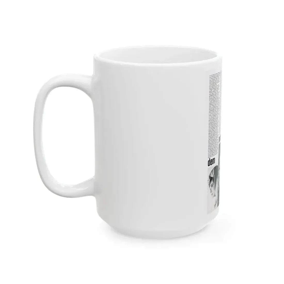 Gila Golan #183 (Vintage Female Icon) White Coffee Mug - Go Mug Yourself