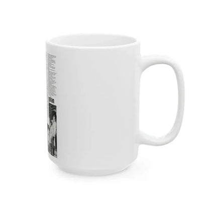 Gila Golan #183 (Vintage Female Icon) White Coffee Mug - Go Mug Yourself