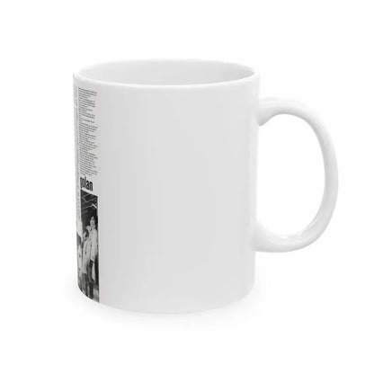 Gila Golan #183 (Vintage Female Icon) White Coffee Mug - Go Mug Yourself