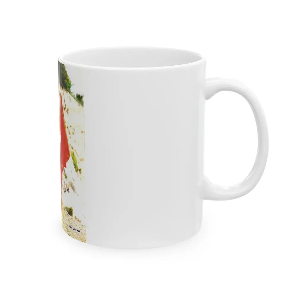 Gila Golan #194 (Vintage Female Icon) White Coffee Mug - Go Mug Yourself