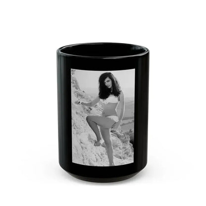 Gila Golan #198 (Vintage Female Icon) Black Coffee Mug 15oz - Go Mug Yourself