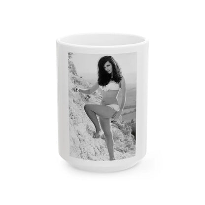 Gila Golan #198 (Vintage Female Icon) White Coffee Mug-15oz-Go Mug Yourself