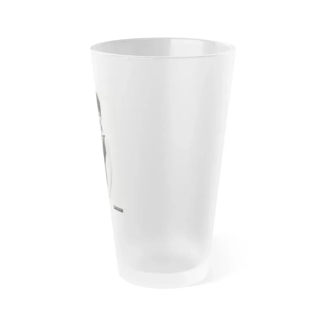 Gila Golan #199 - 8x10 B&W Upper Body Cheesecake Photo from Mid 60's (Vintage Female Icon) Frosted Pint Glass 16oz - Go Mug Yourself