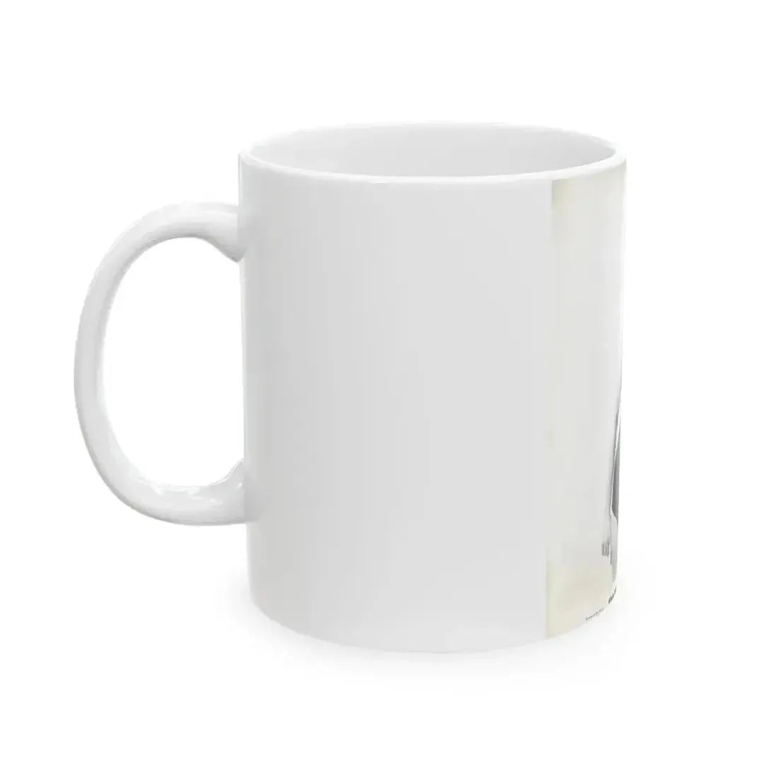 Gila Golan #199 - 8x10 B&W Upper Body Cheesecake Photo from Mid 60's (Vintage Female Icon) White Coffee Mug - Go Mug Yourself