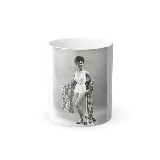 Gila Golan #25 (Vintage Female Icon) Color Changing Coffee Mug 11oz - Go Mug Yourself