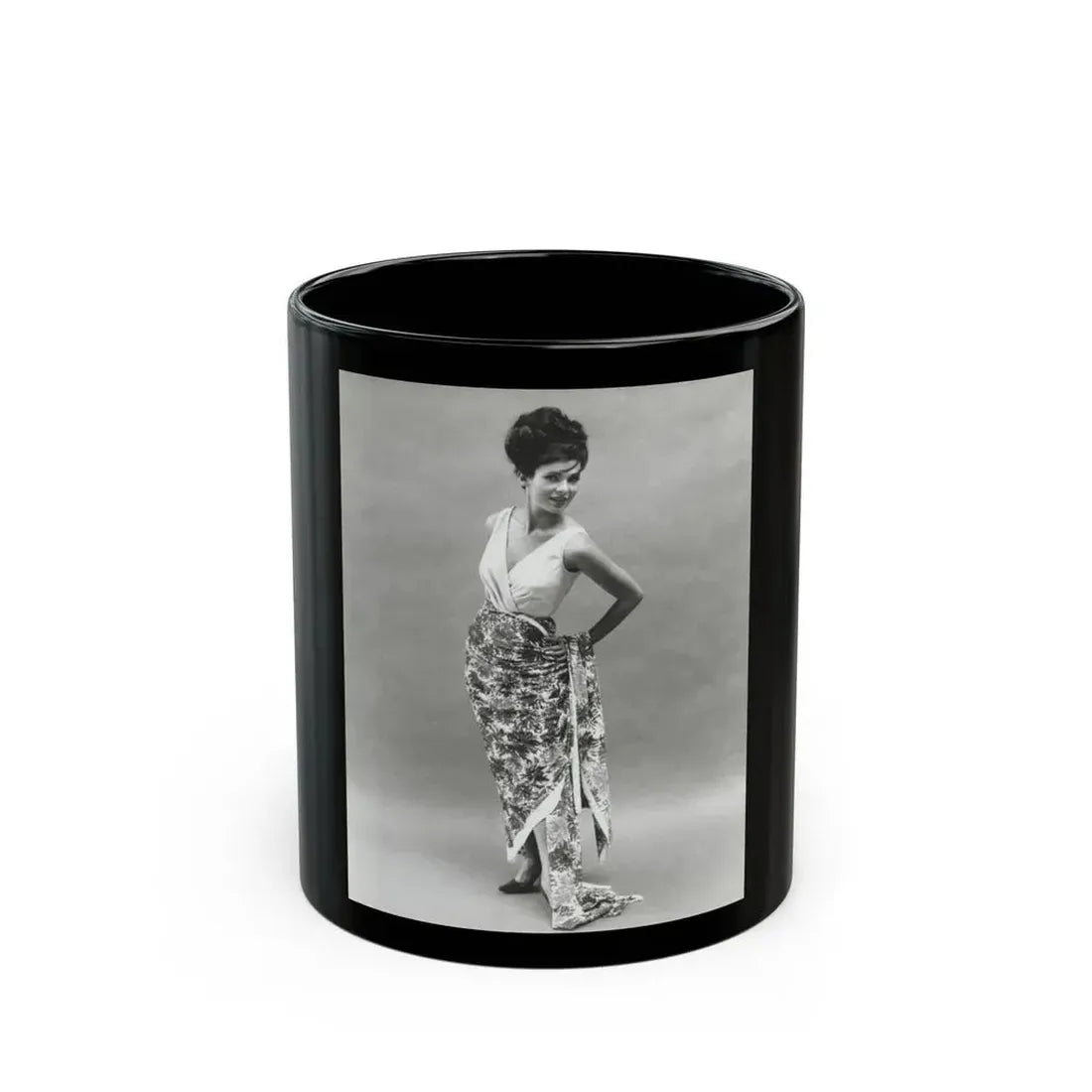 Gila Golan #26 (Vintage Female Icon) Black Coffee Mug 11oz - Go Mug Yourself