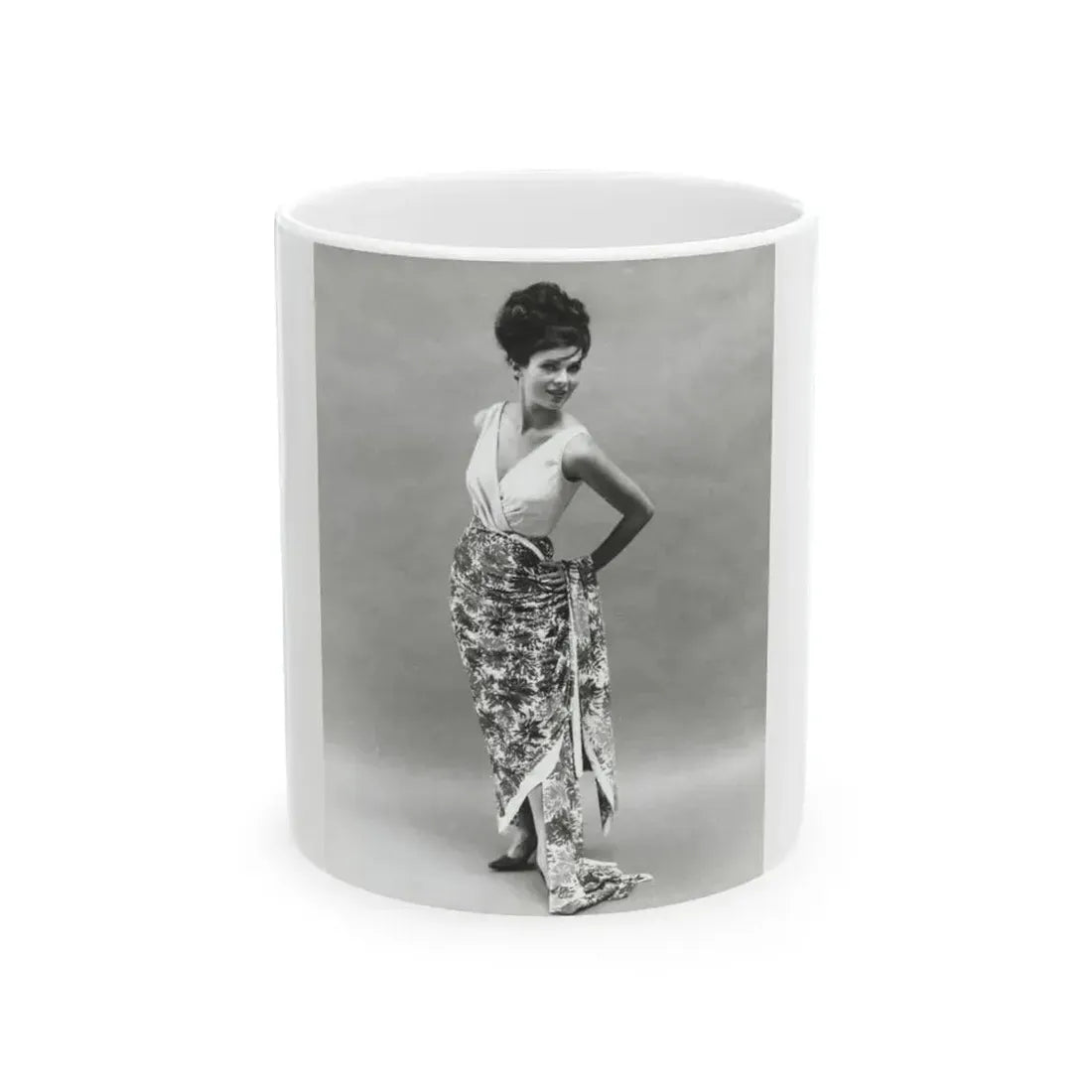 Gila Golan #26 (Vintage Female Icon) White Coffee Mug 11oz - Go Mug Yourself