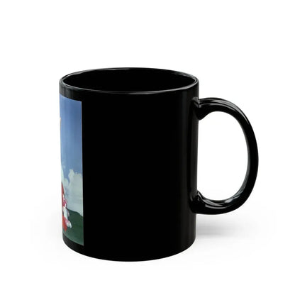 Gila Golan #41 (Vintage Female Icon) Black Coffee Mug - Go Mug Yourself