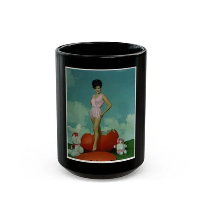 Gila Golan #42 (Vintage Female Icon) Black Coffee Mug 15oz - Go Mug Yourself