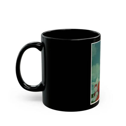 Gila Golan #42 (Vintage Female Icon) Black Coffee Mug - Go Mug Yourself