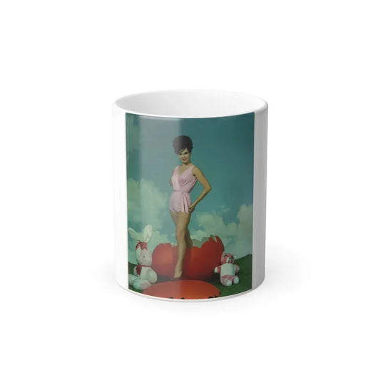 Gila Golan #42 (Vintage Female Icon) Color Changing Coffee Mug 11oz - Go Mug Yourself
