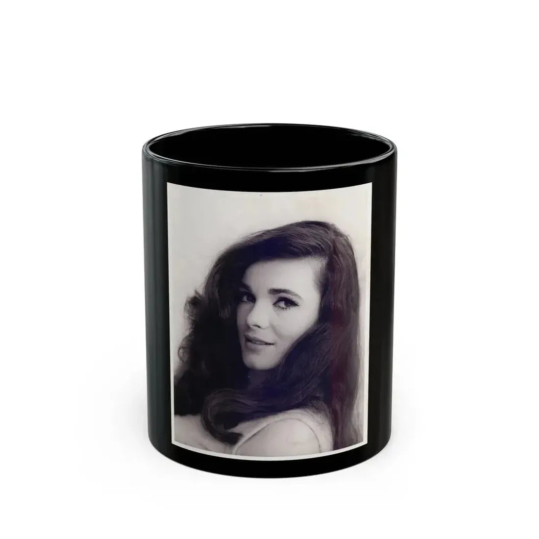 Gila Golan #44 (Vintage Female Icon) Black Coffee Mug 11oz - Go Mug Yourself