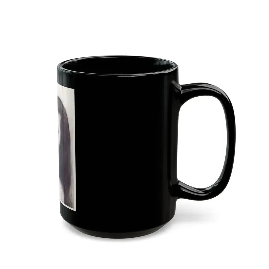 Gila Golan #44 (Vintage Female Icon) Black Coffee Mug - Go Mug Yourself
