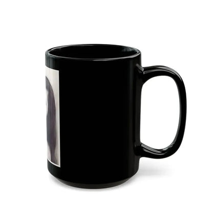 Gila Golan #44 (Vintage Female Icon) Black Coffee Mug - Go Mug Yourself