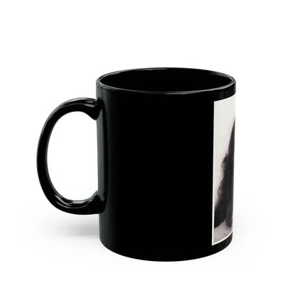 Gila Golan #44 (Vintage Female Icon) Black Coffee Mug - Go Mug Yourself