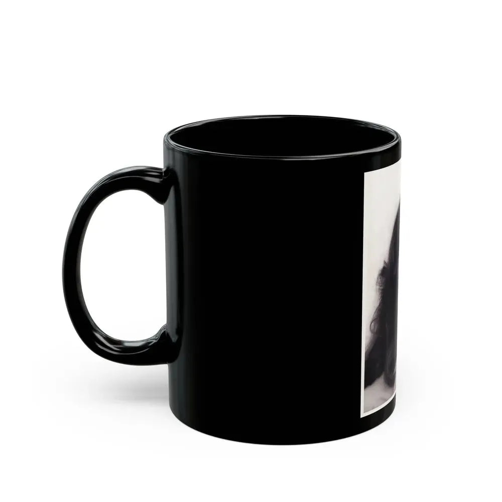 Gila Golan #44 (Vintage Female Icon) Black Coffee Mug - Go Mug Yourself