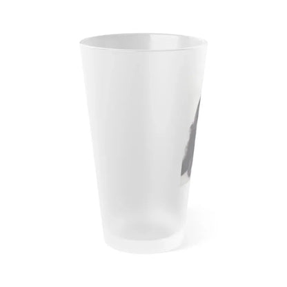 Gila Golan #44 (Vintage Female Icon) Frosted Pint Glass 16oz - Go Mug Yourself