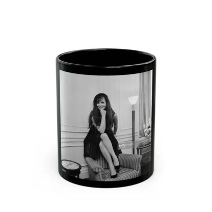Gila Golan #45 (Vintage Female Icon) Black Coffee Mug 11oz - Go Mug Yourself