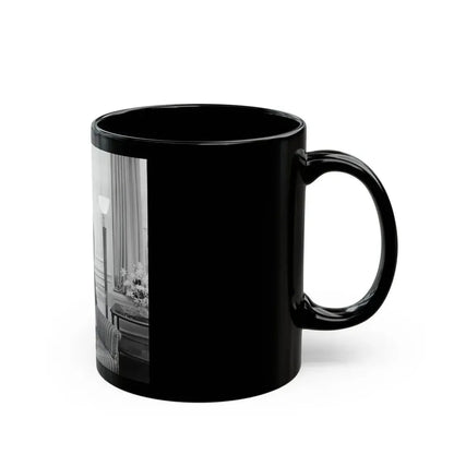 Gila Golan #45 (Vintage Female Icon) Black Coffee Mug - Go Mug Yourself