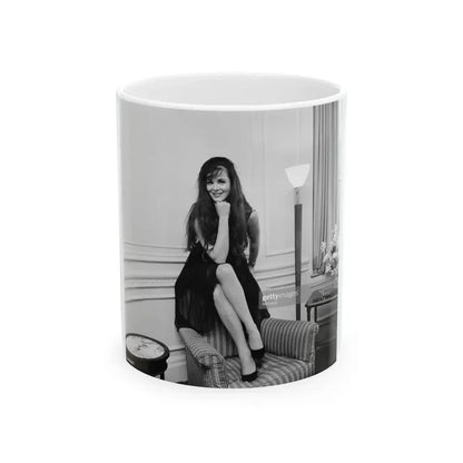 Gila Golan #45 (Vintage Female Icon) White Coffee Mug 11oz - Go Mug Yourself