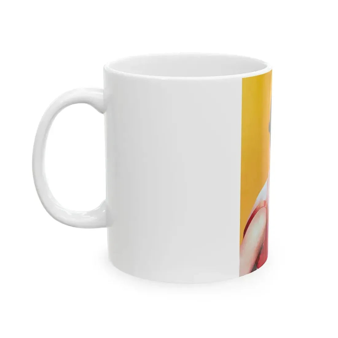 Gila Golan #47 (Vintage Female Icon) White Coffee Mug - Go Mug Yourself