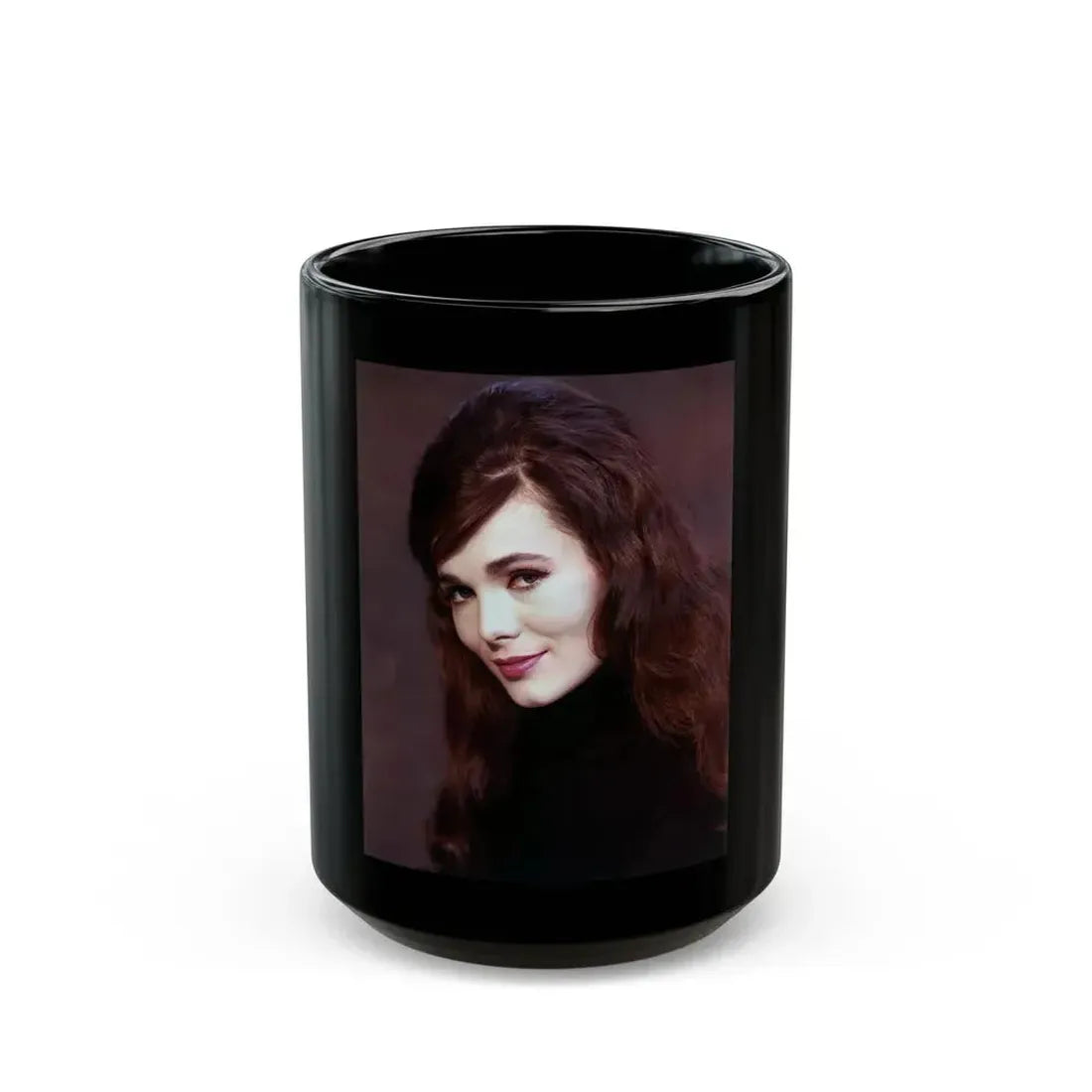 Gila Golan #53 (Vintage Female Icon) Black Coffee Mug 15oz - Go Mug Yourself