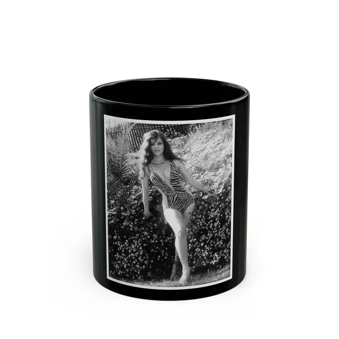 Gila Golan #62 (Vintage Female Icon) Black Coffee Mug 11oz - Go Mug Yourself