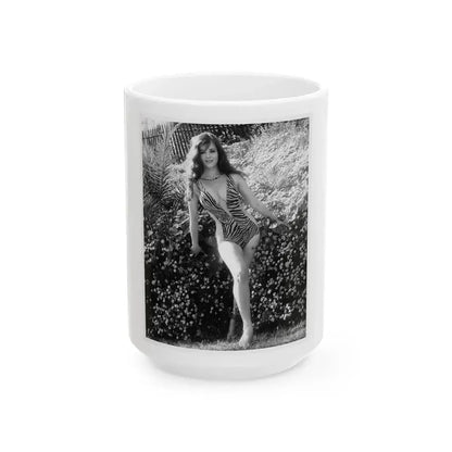 Gila Golan #62 (Vintage Female Icon) White Coffee Mug 15oz - Go Mug Yourself