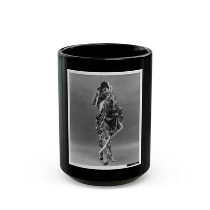 Gila Golan #73 (Vintage Female Icon) Black Coffee Mug 15oz - Go Mug Yourself