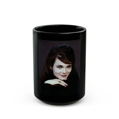Gila Golan #75 (Vintage Female Icon) Black Coffee Mug 15oz - Go Mug Yourself