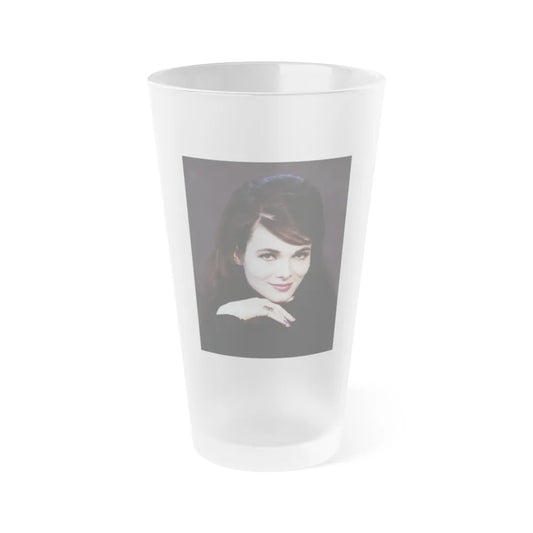 Gila Golan #75 (Vintage Female Icon) Frosted Pint Glass 16oz-16oz-Frosted-Go Mug Yourself