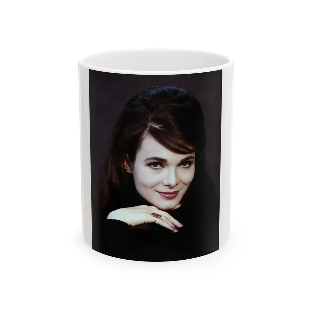 Gila Golan #75 (Vintage Female Icon) White Coffee Mug-11oz-Go Mug Yourself