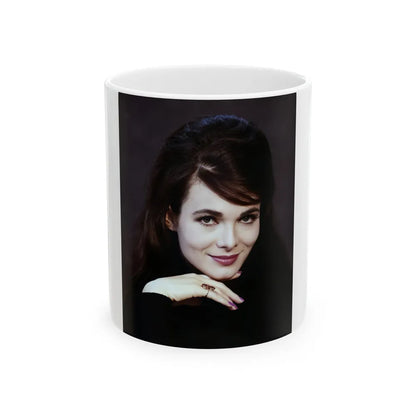 Gila Golan #75 (Vintage Female Icon) White Coffee Mug-11oz-Go Mug Yourself