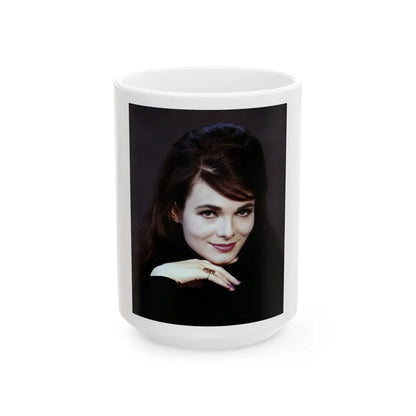 Gila Golan #75 (Vintage Female Icon) White Coffee Mug-15oz-Go Mug Yourself