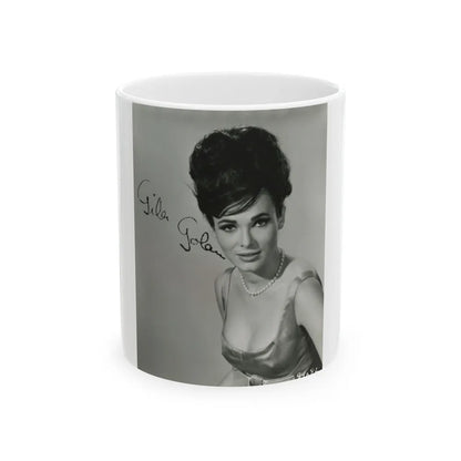 Gila Golan #76 (Vintage Female Icon) White Coffee Mug-11oz-Go Mug Yourself