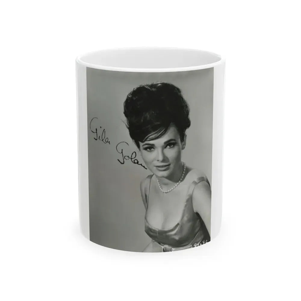 Gila Golan #76 (Vintage Female Icon) White Coffee Mug 11oz - Go Mug Yourself
