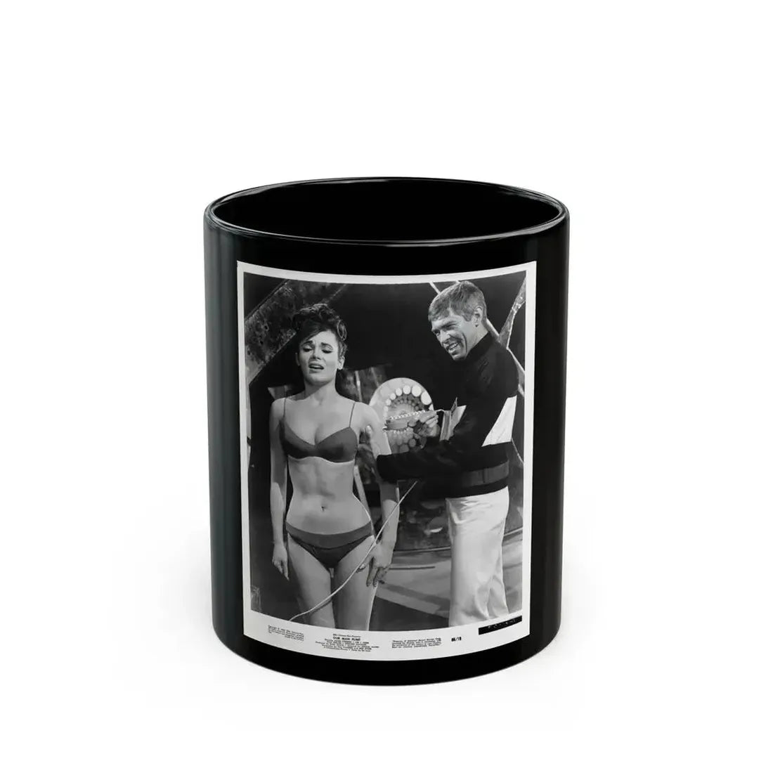 Gila Golan #80 (Vintage Female Icon) Black Coffee Mug 11oz - Go Mug Yourself