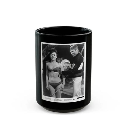 Gila Golan #80 (Vintage Female Icon) Black Coffee Mug 15oz - Go Mug Yourself
