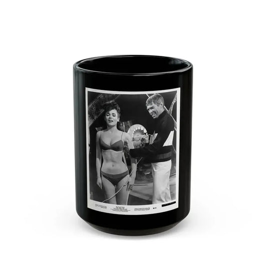 Gila Golan #80 (Vintage Female Icon) Black Coffee Mug 15oz - Go Mug Yourself