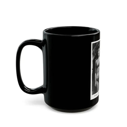 Gila Golan #80 (Vintage Female Icon) Black Coffee Mug - Go Mug Yourself