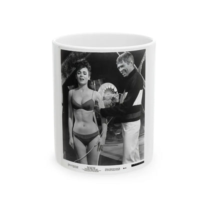 Gila Golan #80 (Vintage Female Icon) White Coffee Mug-11oz-Go Mug Yourself