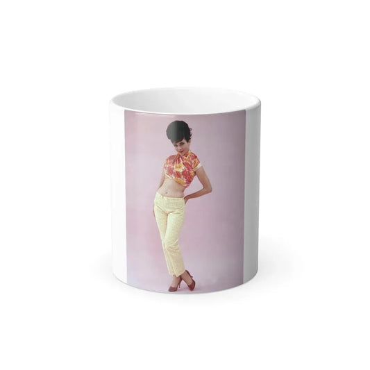 Gila Golan #82 (Vintage Female Icon) Color Changing Coffee Mug 11oz - Go Mug Yourself