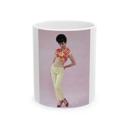 Gila Golan #82 (Vintage Female Icon) White Coffee Mug-11oz-Go Mug Yourself