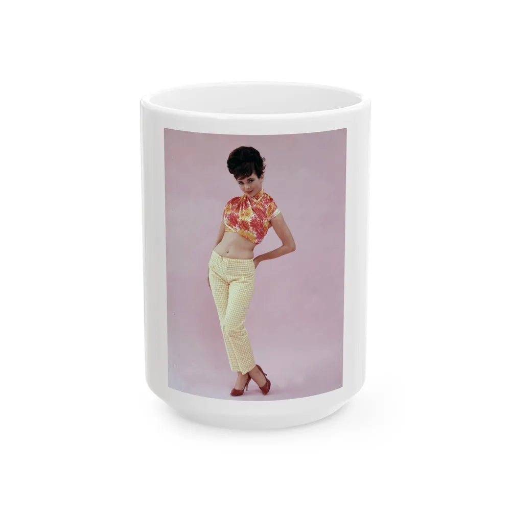 Gila Golan #82 (Vintage Female Icon) White Coffee Mug-15oz-Go Mug Yourself