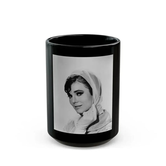 Gila Golan #87 (Vintage Female Icon) Black Coffee Mug 15oz - Go Mug Yourself