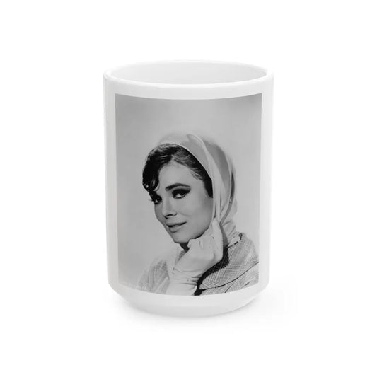 Gila Golan #87 (Vintage Female Icon) White Coffee Mug-15oz-Go Mug Yourself