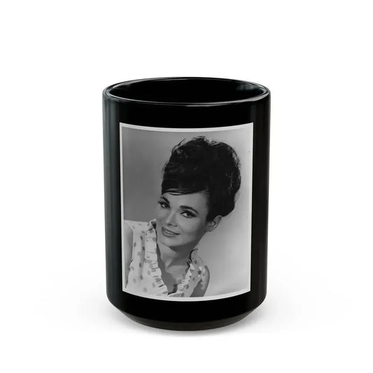 Gila Golan #91 (Vintage Female Icon) Black Coffee Mug 15oz - Go Mug Yourself