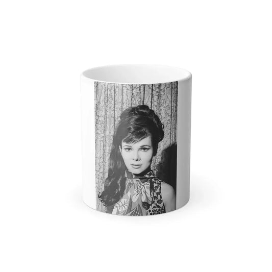 Gila Golan #96 (Vintage Female Icon) Color Changing Coffee Mug 11oz - Go Mug Yourself